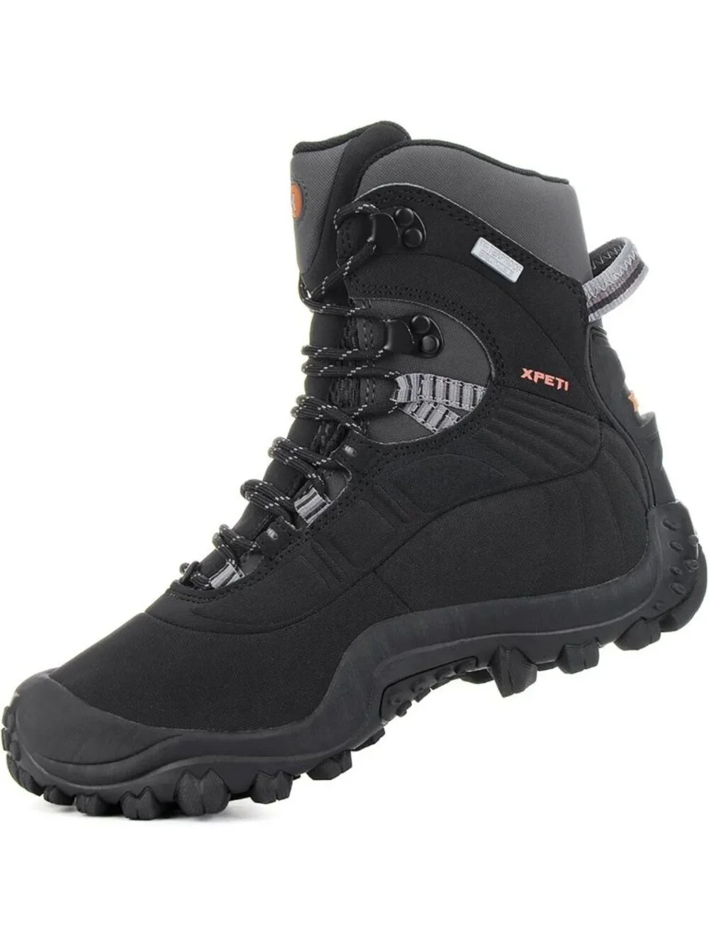 Lightweight Insulated Mid-Rise Hiking Boots for Men | Non-Slip Outdoor Footwear